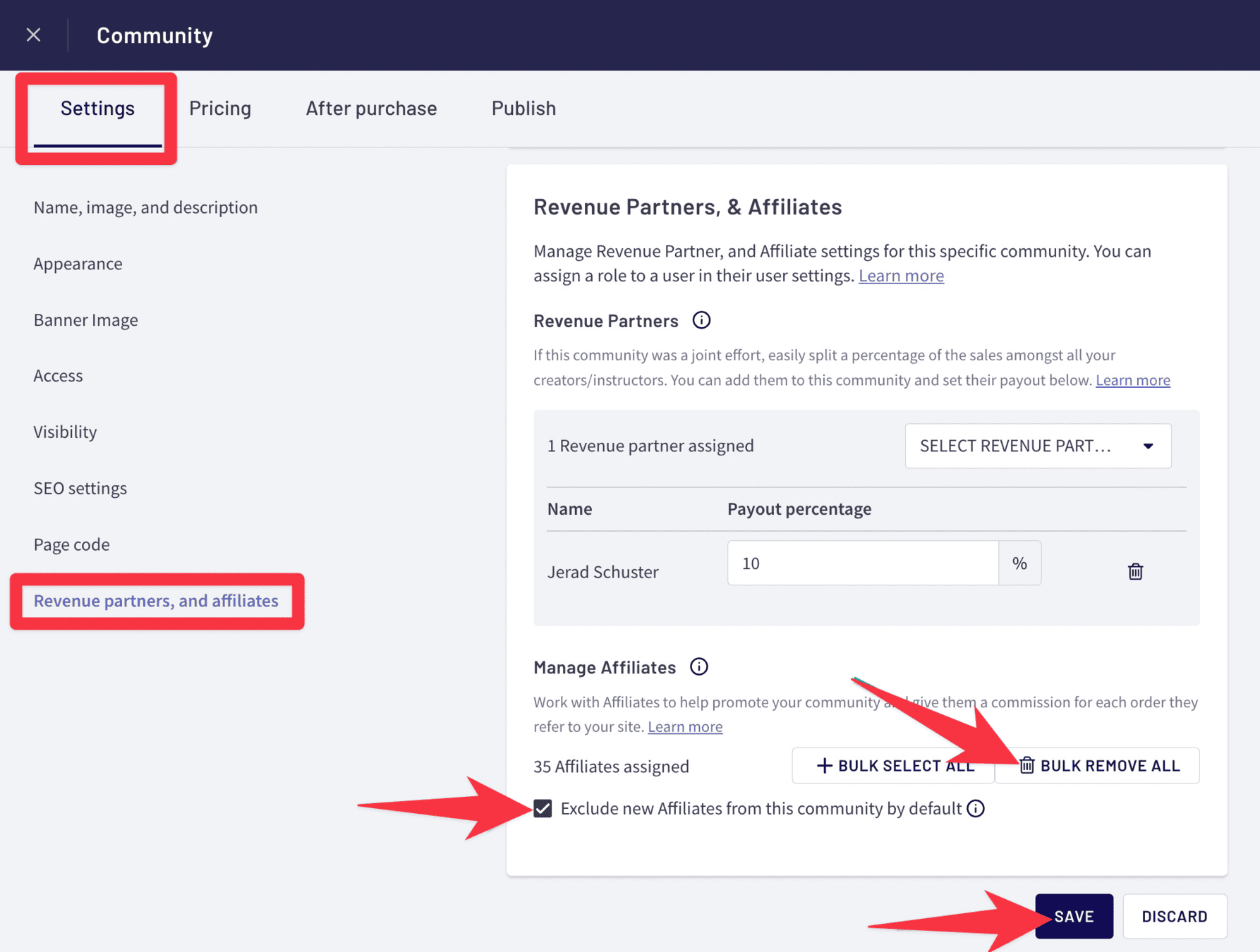 Thinkific affiliates and revenue partners