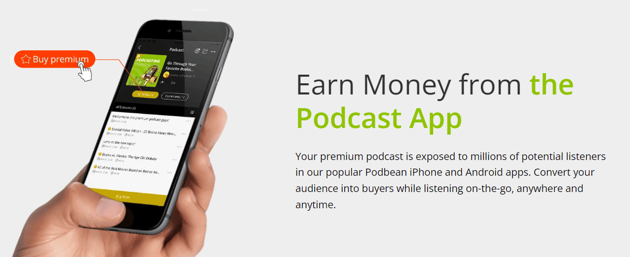 earn money from podbean app