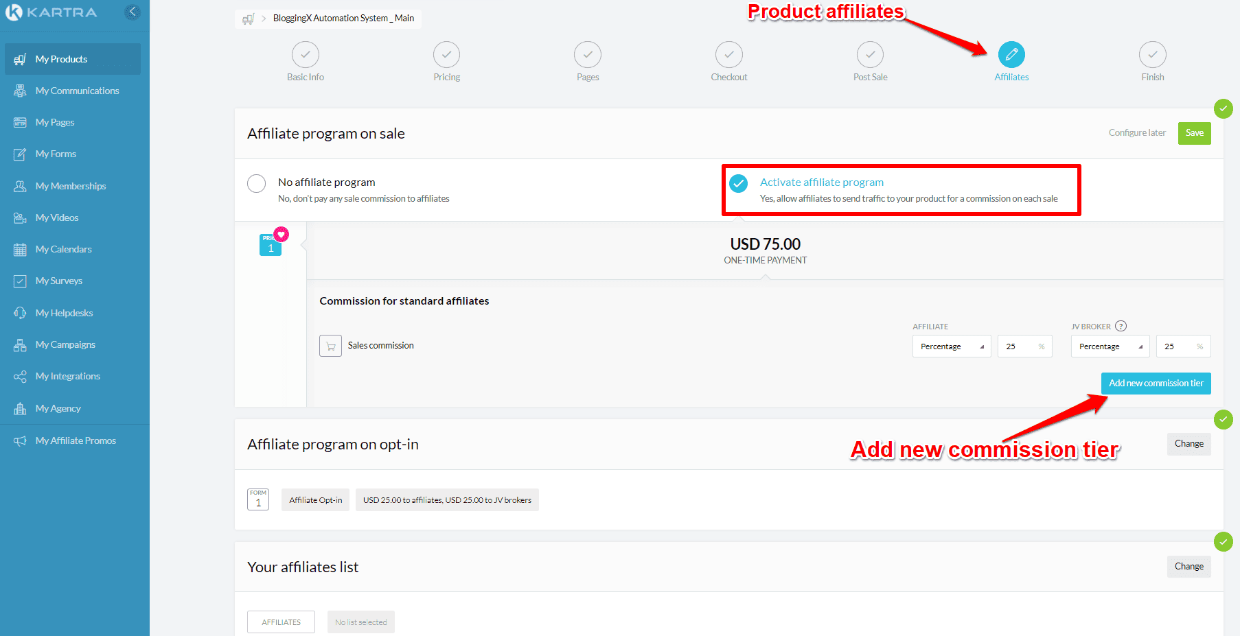 kartra product affiliates 1