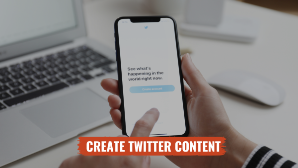 Create twitter content