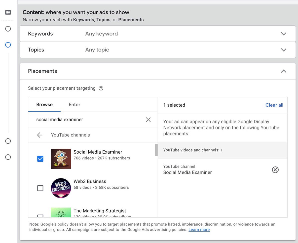 targeting audience on youtube 11