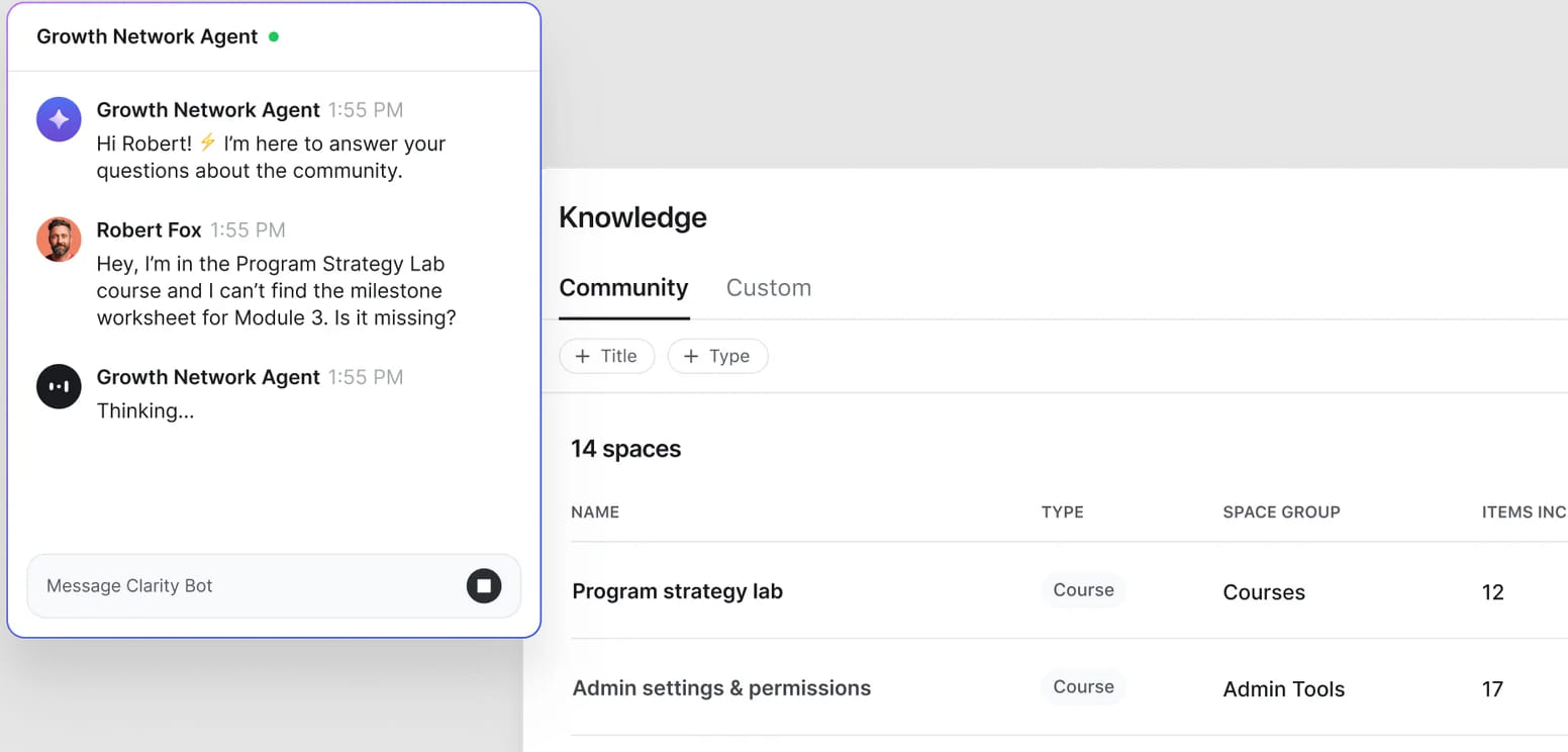 AI for Circle so course building