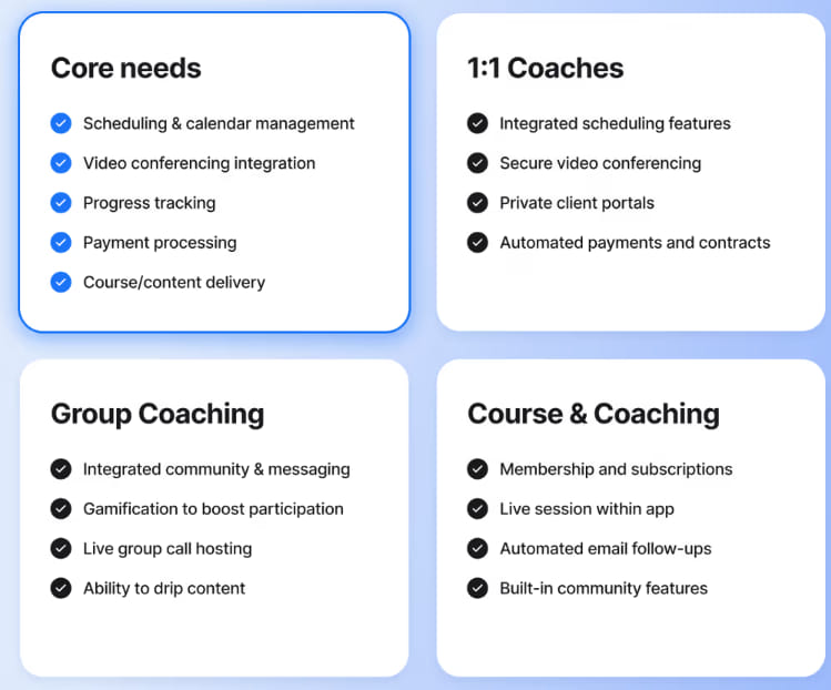 Circle so coaching tools