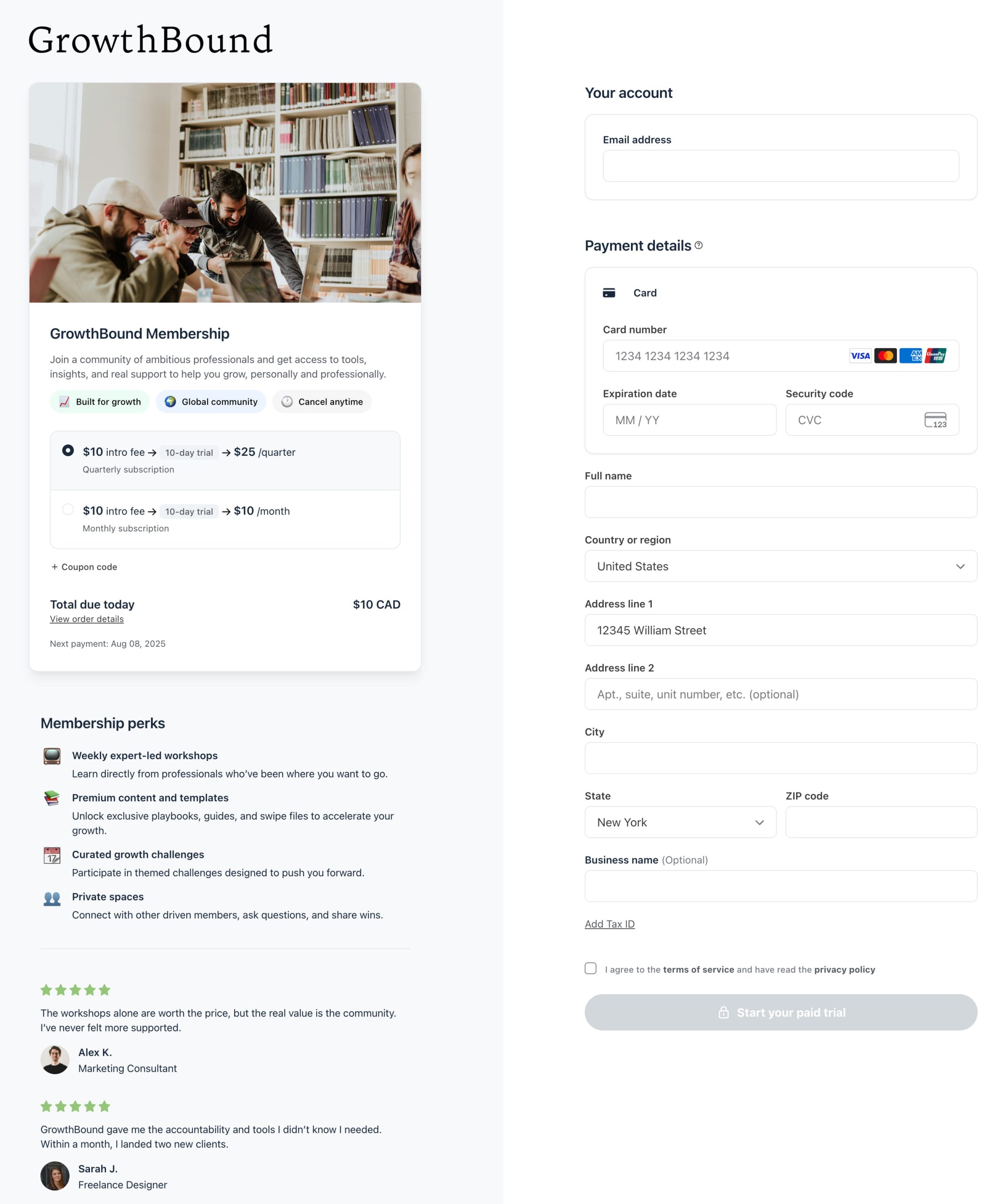 Circle so paywall checkout page scaled