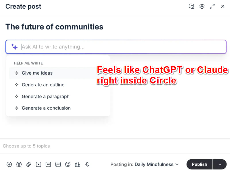 Circle copilot