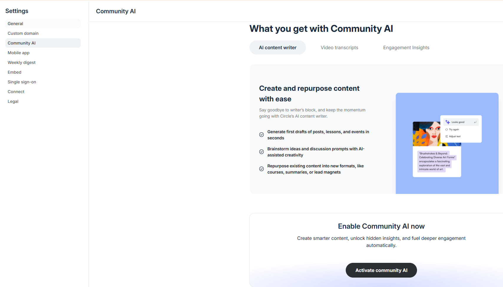 Community AI on Circle