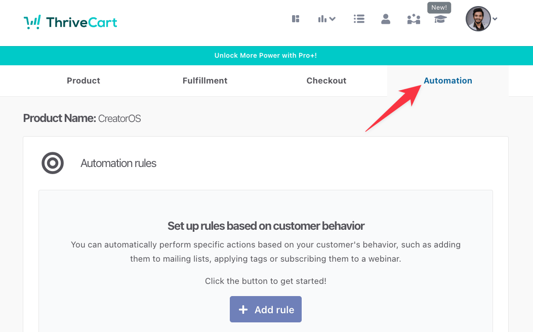 Thrivecart automation