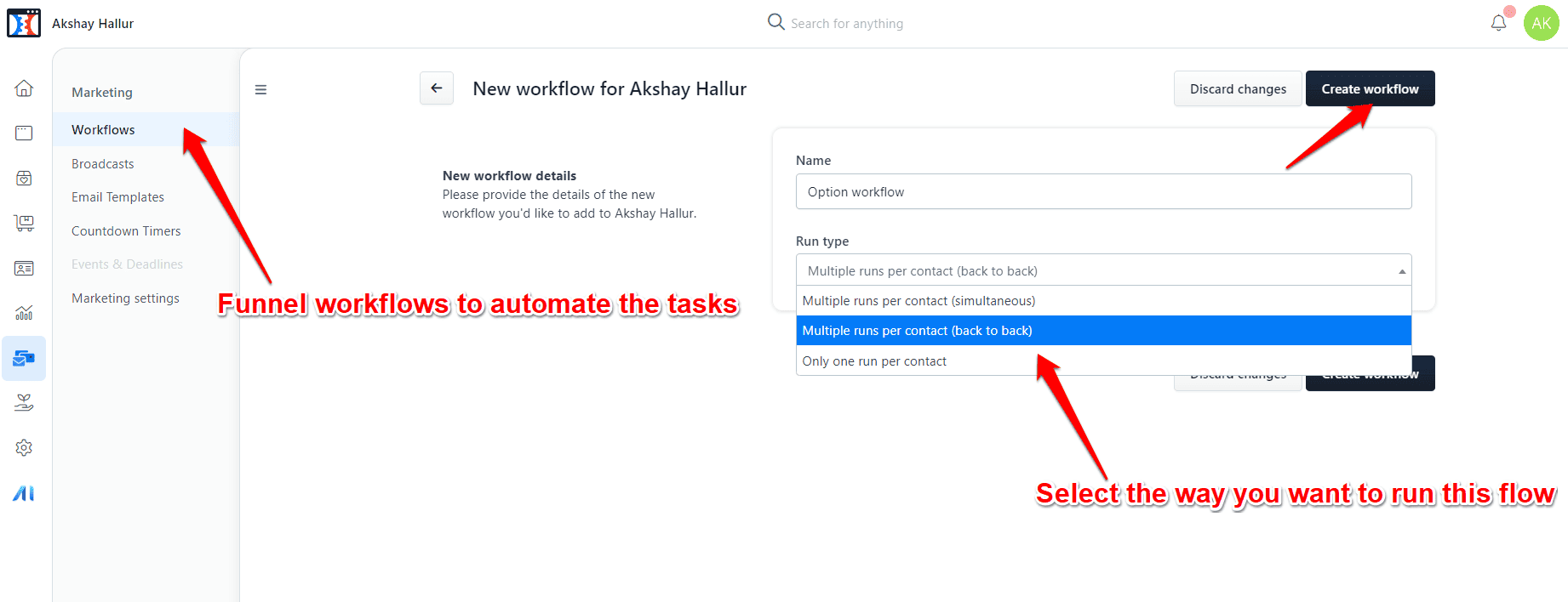 clickfunnels 2 0 funnel workflows