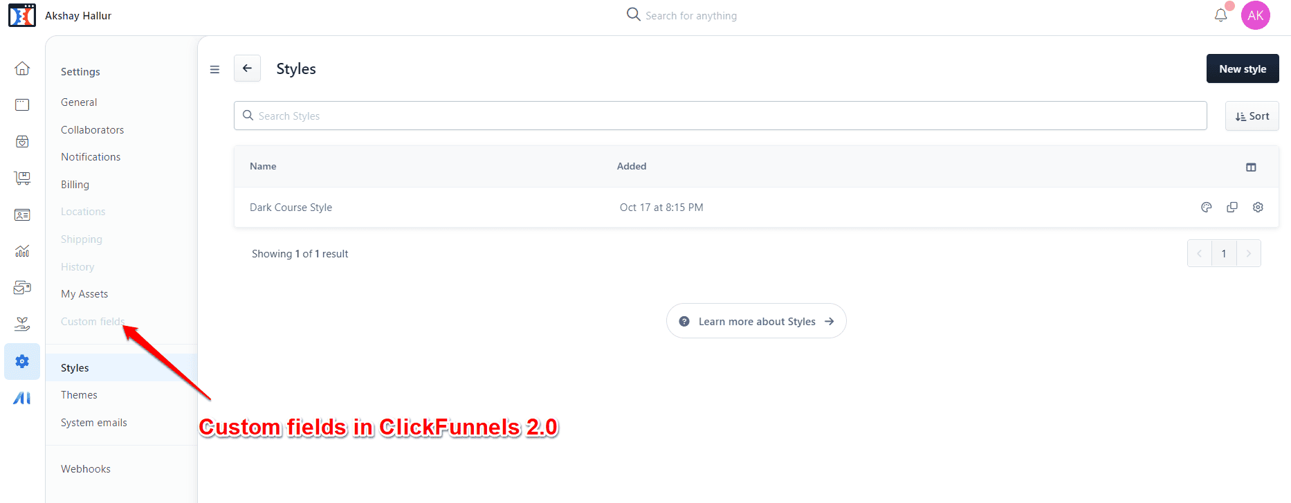 custom fields in clickfunnels 2 0
