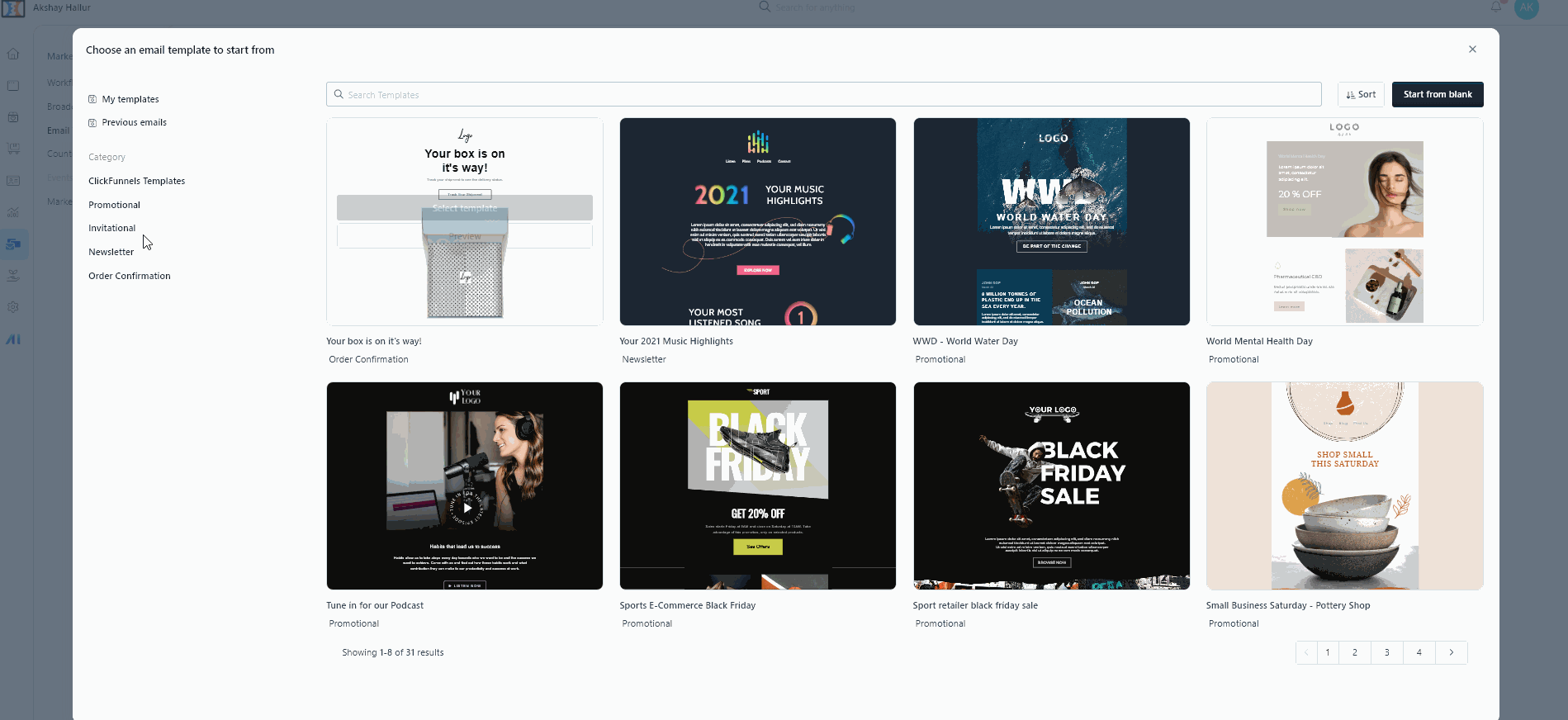 email marketing in clickfunnels