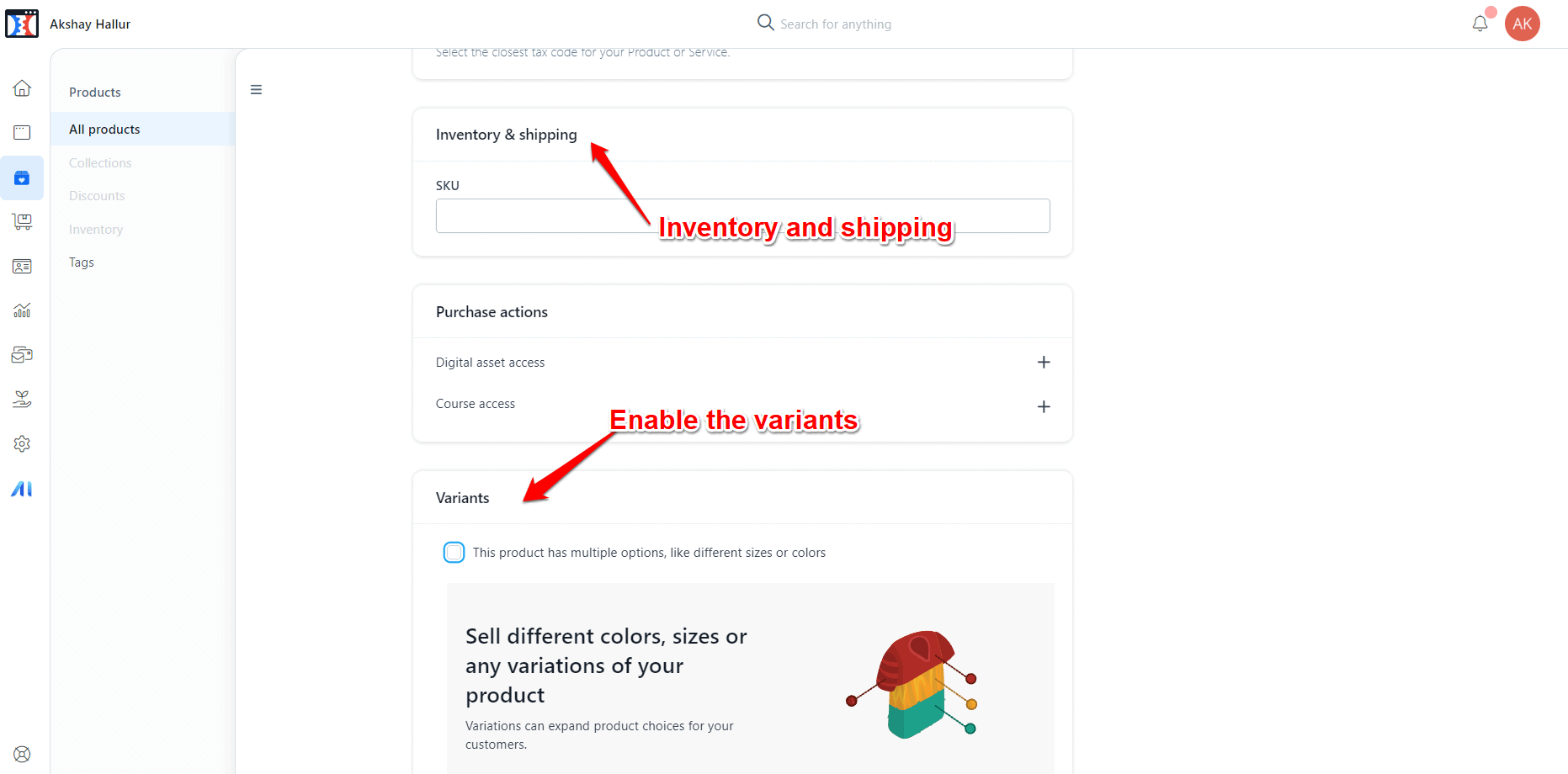 inventory and shipping in clickfunnels 2 0