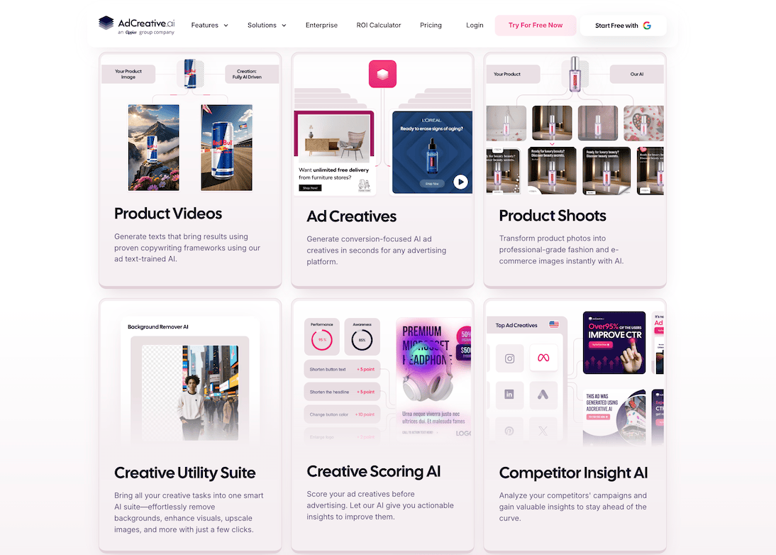 What to generate with AdCreative AI