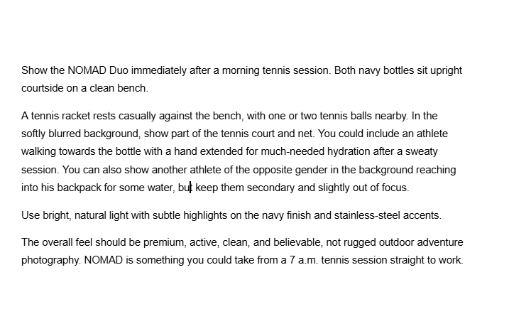 ad generator prompt